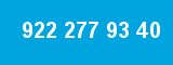 922 277 93 40